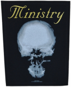 MINISTRY - The Mind Is A Terrible Thing To Taste - 30 cm x 35,8 cm - Backpatch