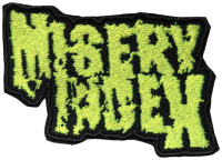 MISERY INDEX - Yellow Logo # 1 - 5,7 x 8,6 cm - Patch