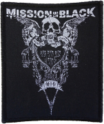 MISSION IN BLACK - Morituri Skull - 8,5 cm x 10 cm - Patch