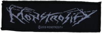 MONSTROSITY - Logo - 10,4 cm x 3,4 cm - Patch
