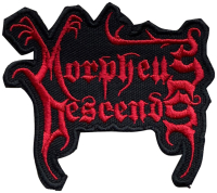 MORPHEUS DESCENDS - Cut Out Red Logo - 7,9 x 9,3 cm - Patch