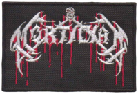MORTICIAN - Dripping Logo - 10 cm x 6,5 cm - Patch
