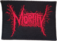 MORTIFY - Logo - 6,3 cm x 8,8 cm - Patch