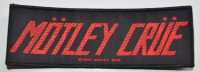 MOTLEY CRUE - Logo - 15 cm x 5,4 cm - Patch