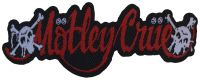 MÖTLEY CRÜE - Dr. Feelgood Logo Cut Out - 4,1 x 10,3 cm - Patch