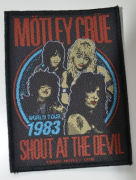 MOTLEY CRUE - Shout At The Devil - 7,7 cm x 10,3 cm - Patch