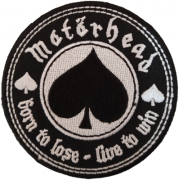 MOTORHEAD - Born To Lose - 7,5 cm - Patch