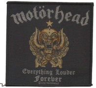 MOTÖRHEAD - Everything Louder Forever - 10,1 cm x 10,1 cm - Patch