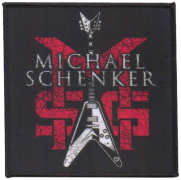 MICHAEL SCHENKER - MSG Michael Schenker Group Logo - 10 cm x 10 cm - Patch