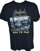MUSICAL MASSACRE Off To War Gildan Heavy Cotton T-Shirt Large