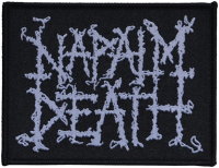 NAPALM DEATH - Logo - 10,2 cm x 8 cm - Patch