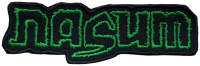 NASUM - Cut Out Green Logo - 3,8 x 11,9 cm - Patch