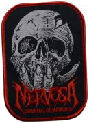 NERVOSA - Downfall Of Mankind - 8,7 cm x 12,4 cm - Patch