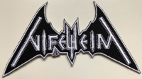 NIFELHEIM - Cut Out Logo - Patch - 15,2 cm x 8,5 cm