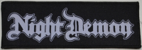 NIGHT DEMON - Logo - Patch