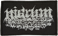 NIGRUM - Logo - 6 cm x 9,6 cm - Patch