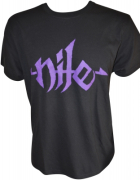 NILE - Purple Logo - T-Shirt - 3XL