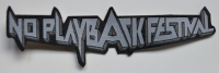 NO PLAYBACK FESTIVAL - Logo - 14 cm x 4,5 cm - Patch