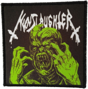 NUNSLAUGHTER - Green Demon - 9,6 cm x 9,6 cm - Screen Printed Patch