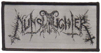 NUNSLAUGHTER - Logo - 9,6 cm x 5 cm - Patch