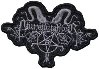 NUNSLAUGHTER - Logo # 5 Grey - 6,6 x 9,9 cm - Patch