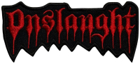 ONSLAUGHT - Cut Out Logo - 4,3 x 9,7 cm - Patch