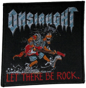 ONSLAUGHT - Let There Be Rock - 9,7 x 9,7 cm - Patch