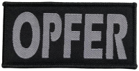 OPFER - 4,9 x 9,8 cm - Patch