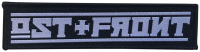 OST+FRONT - Logo - 3,3 x 13,9 cm - Patch