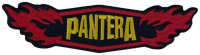 PANTERA - Flames - 2,7 x 10,7 cm - Patch