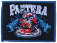PANTERA - Skull & Scorpions - 7 x 9,2 cm - Patch