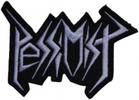 PESSIMIST - Logo Cut Out - 10,4 cm x 7,5 cm - Patch