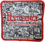 PESTILENCE - Mallevs Maleficarvm - 8,5 cm x 8 cm - Patch