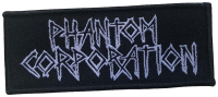 PHANTOM CORPORATION - Black-Patch / Logo - 4 x 10,1 cm - Patch