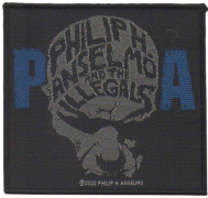 PHIL ANSELMO & THE ILLEGALS - Face - 10,3 cm x 9,7 cm - Patch