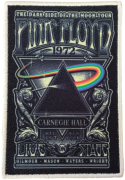PINK FLOYD - Carnegie Hall - 9,8 x 6,7 cm - Patch