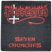 POSSESSED - Seven Churches - 10 cm x 10 cm - Patch