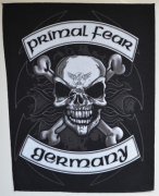 PRIMAL FEAR - Biker - 30 cm x 35,8 cm - Backpatch
