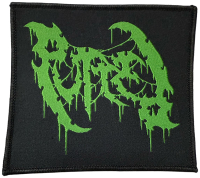 PUTRED - Logo - 8,9 x 10,1 cm - Patch