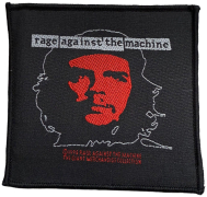 RAGE AGAINST THE MACHINE - Red Silhouette Che - 9,5 x 10,1 cm - Patch