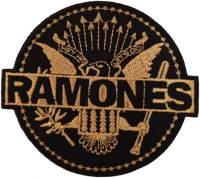 RAMONES - Logo - 9,1 cm x 8,1 cm - Patch