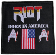 RIOT - Born In America - 9,9 x 10,1 cm - Patch
