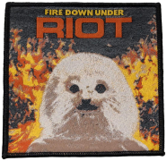 RIOT - Fire Down Under - 9,5 x 9,8 cm - Patch