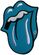 THE ROLLING STONES - Classic Tongue Blue - 7 x 6,1 cm - Patch
