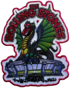 THE ROLLING STONES - Dragon Cut Out - 9,9 x 8,3 cm - Patch
