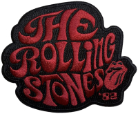 THE ROLLING STONES - Swirl Logo '82 - 8,6 x 10,2 cm - Patch