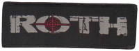 ROTH - Logo - 10,5 cm x 3,6 cm - Patch