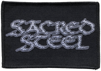 SACRED STEEL - Logo - 6,8 x 9,8 cm - Patch