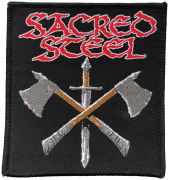 SACRED STEEL - Sword And Axes - 9,9 x 9,2 cm - Patch