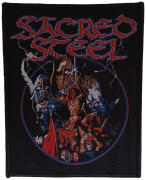 SACRED STEEL - Wargods Of Metal Retro - 12,6 x 10,1 cm - Patch